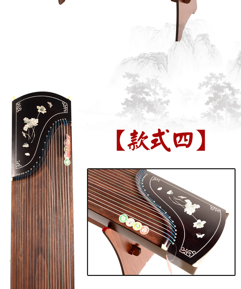 厂家批发实木古筝琴成人初学儿童入门163古筝考级演奏教学筝乐器