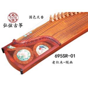 领略匠心工艺 弘弦老红木款古筝，展会臻品直供