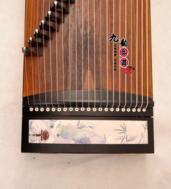 九韵乐器125小古筝外观鉴赏 精致工艺与古典韵味的交融